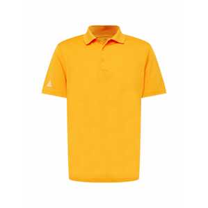 adidas Golf Funkční tričko  jasně oranžová / bílá