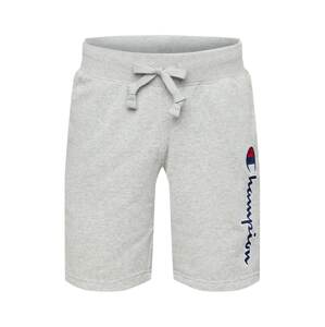 Champion Authentic Athletic Apparel Sportovní kalhoty  tmavě modrá / šedý melír / červená