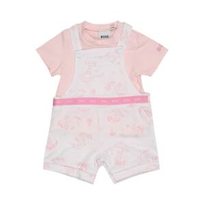 BOSS Kidswear Sada  pink / růžová / bílá