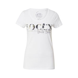 Soccx Tričko  barva bílé vlny / černá / šedá