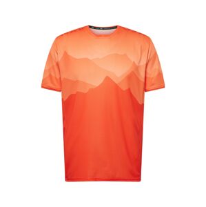 Maloja Funkční tričko 'Pinzagen'  meruňková / jasně oranžová / tmavě oranžová