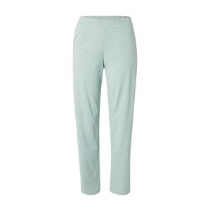 JOOP! Bodywear Pyžamové kalhoty  pastelově zelená / bílá