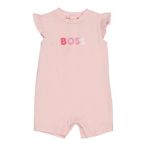 BOSS Kidswear Overal  růžová / pink / bílá