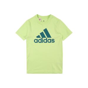 ADIDAS PERFORMANCE Funkční tričko  modrá / světle zelená
