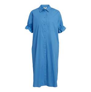 OBJECT Košilové šaty  modrá