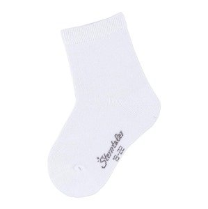 STERNTALER Ponožky  bílá / šedá