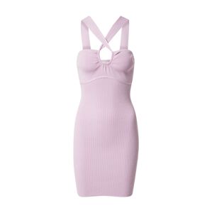 Abercrombie & Fitch Úpletové šaty světle růžová