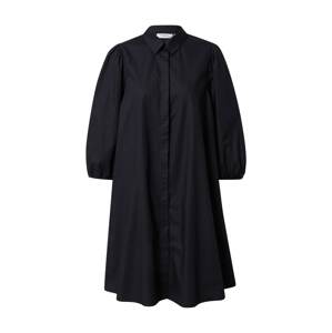 MOSS COPENHAGEN Košilové šaty 'Petronia'  černá