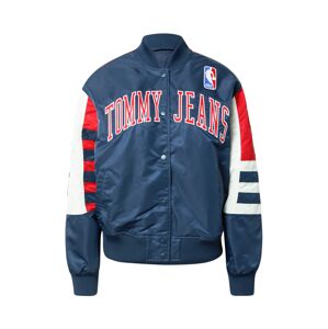 Tommy Jeans Přechodná bunda  marine modrá / červená / bílá