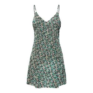 ONLY Letní šaty 'Nova'  starobéžová / zelená / černá