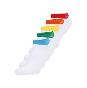 BOSS Black Ponožky '5P AS Rainbow CC'  světlemodrá / žlutá / zelená / oranžová / červená / bílá
