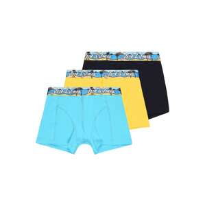 Jack & Jones Junior Spodní prádlo 'RIDLEY'  noční modrá / světlemodrá / žlutá / bílá