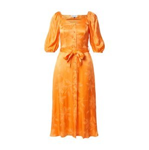 Closet London Košilové šaty  oranžová