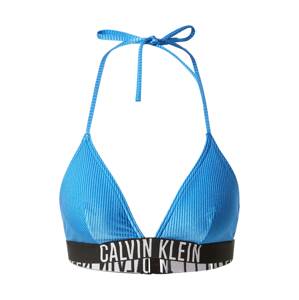 Calvin Klein Swimwear Horní díl plavek  modrá / černá / bílá