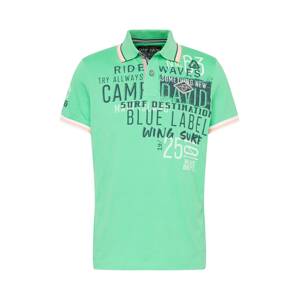 CAMP DAVID Tričko  námořnická modř / zelená