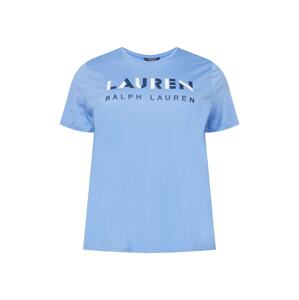 Lauren Ralph Lauren Plus Tričko 'KATLIN'  modrá / bílá / námořnická modř