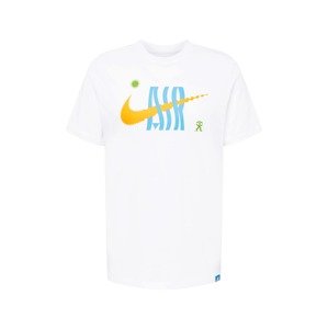 Nike Sportswear Tričko  azurová / tmavě žlutá / zelená / bílá