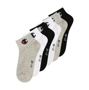 Champion Authentic Athletic Apparel Ponožky  šedá / bílá / černá / červená