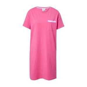ESPRIT Noční košilka 'Holiday' pink / bílá
