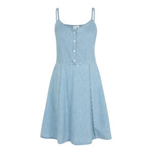 Gap Tall Letní šaty  modrá džínovina