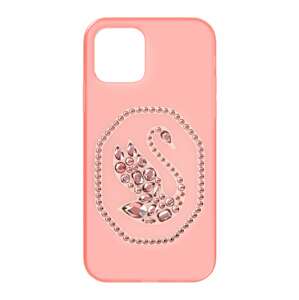 Swarovski Pouzdro na smartphone 'iPhone 12/12 Pro'  růžová / růžově zlatá