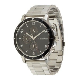 Calvin Klein Analogové hodinky 'Gauge'  černá / stříbrná