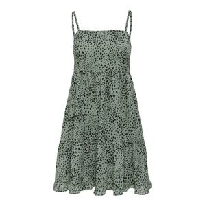 ONLY Letní šaty 'Ann'  zelená / černá