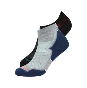 Smartwool Sportovní ponožky  světle šedá / světlemodrá / námořnická modř / černá / pink