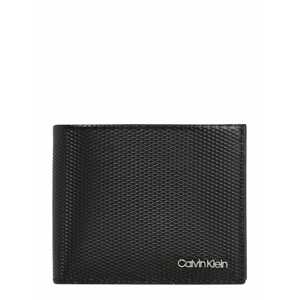 Calvin Klein Peněženka  černá / stříbrná