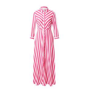 Y.A.S Košilové šaty 'SAVANNA'  pink / bílá