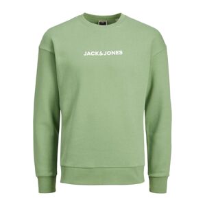 JACK & JONES Mikina  trávově zelená / mix barev