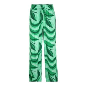 Y.A.S Petite Kalhoty 'SWIRL'  mátová / trávově zelená / tmavě zelená