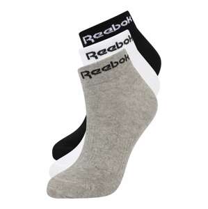 Reebok Sport Sportovní ponožky  šedý melír / černá / bílá