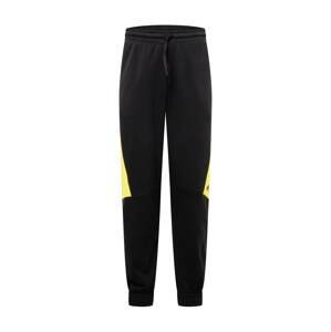 ADIDAS SPORTSWEAR Sportovní kalhoty žlutá / černá
