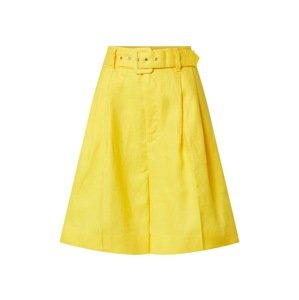Banana Republic Kalhoty se sklady v pase  žlutá