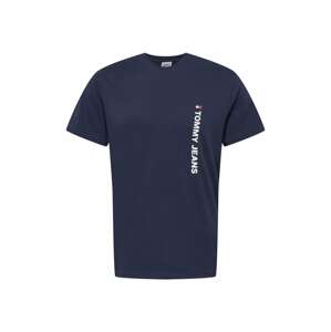 Tommy Jeans Tričko námořnická modř / ohnivá červená / bílá