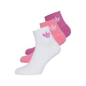 ADIDAS ORIGINALS Ponožky  růžová / eosin / bílá