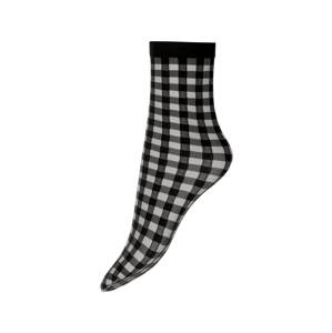 Wolford Ponožky  černá / bílá