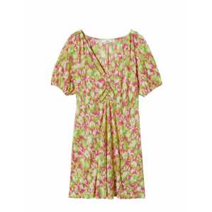 MANGO Letní šaty 'SALITO' limone / jablko / pink / bílá