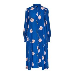 Y.A.S Košilové šaty 'Orchido'  modrá / oranžová / růžová