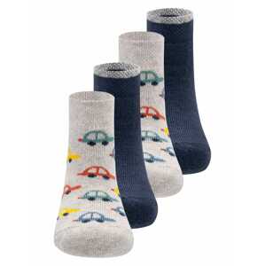 EWERS Ponožky béžový melír / tmavě modrá / zelená / oranžová