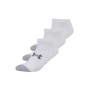UNDER ARMOUR Sportovní ponožky  šedá / bílá