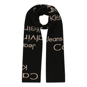 Calvin Klein Jeans Šála  krémová / černá
