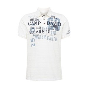 CAMP DAVID Tričko  námořnická modř / kouřově modrá / bílá