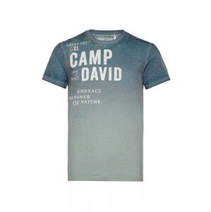 CAMP DAVID Tričko  modrá