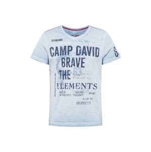 CAMP DAVID Tričko  námořnická modř / kouřově modrá