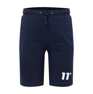 11 Degrees Kalhoty  námořnická modř / bílá