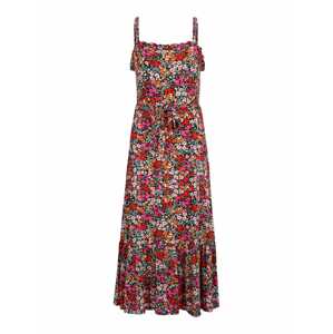 Dorothy Perkins Letní šaty trávově zelená / fuchsiová / červená / černá