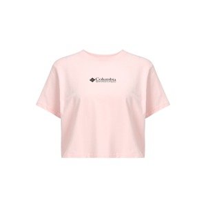 COLUMBIA Funkční tričko  růžová / černá