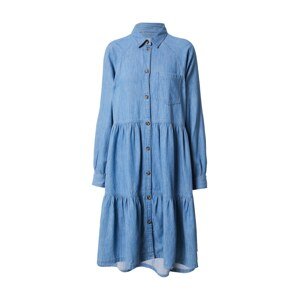 ESPRIT Košilové šaty modrá džínovina